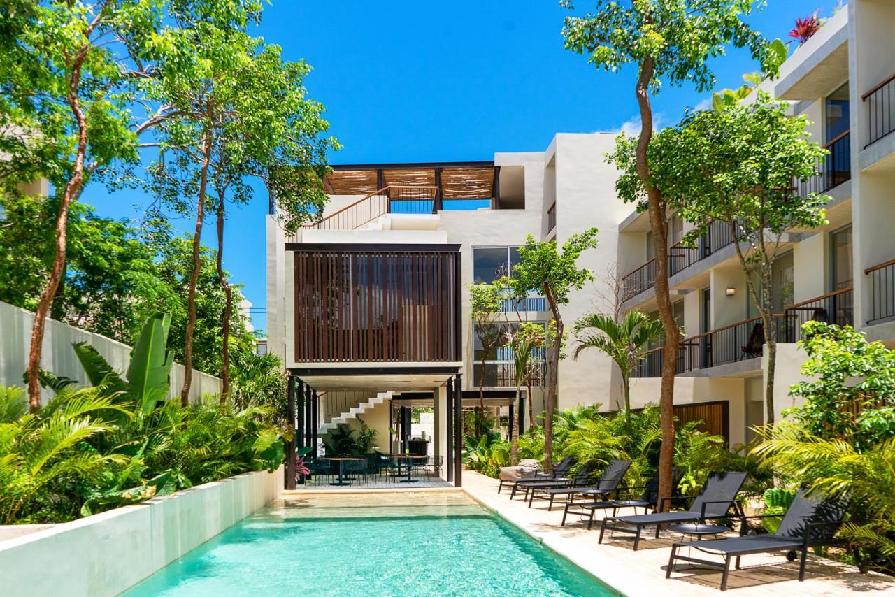 Private Pool And Roof Top For 3 In La Veleta Tulum Ngoại thất bức ảnh