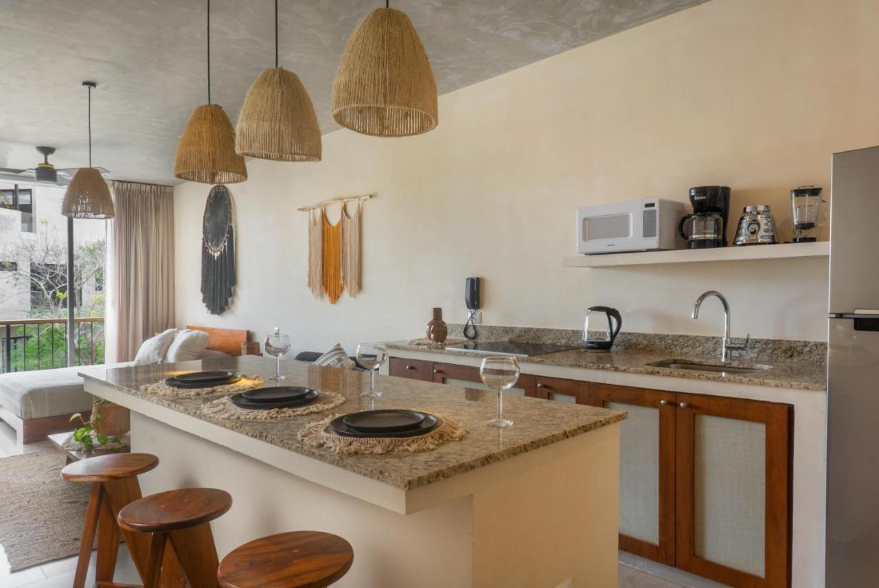 Private Pool And Roof Top For 3 In La Veleta Tulum Ngoại thất bức ảnh
