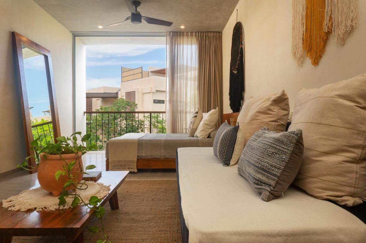 Private Pool And Roof Top For 3 In La Veleta Tulum Ngoại thất bức ảnh