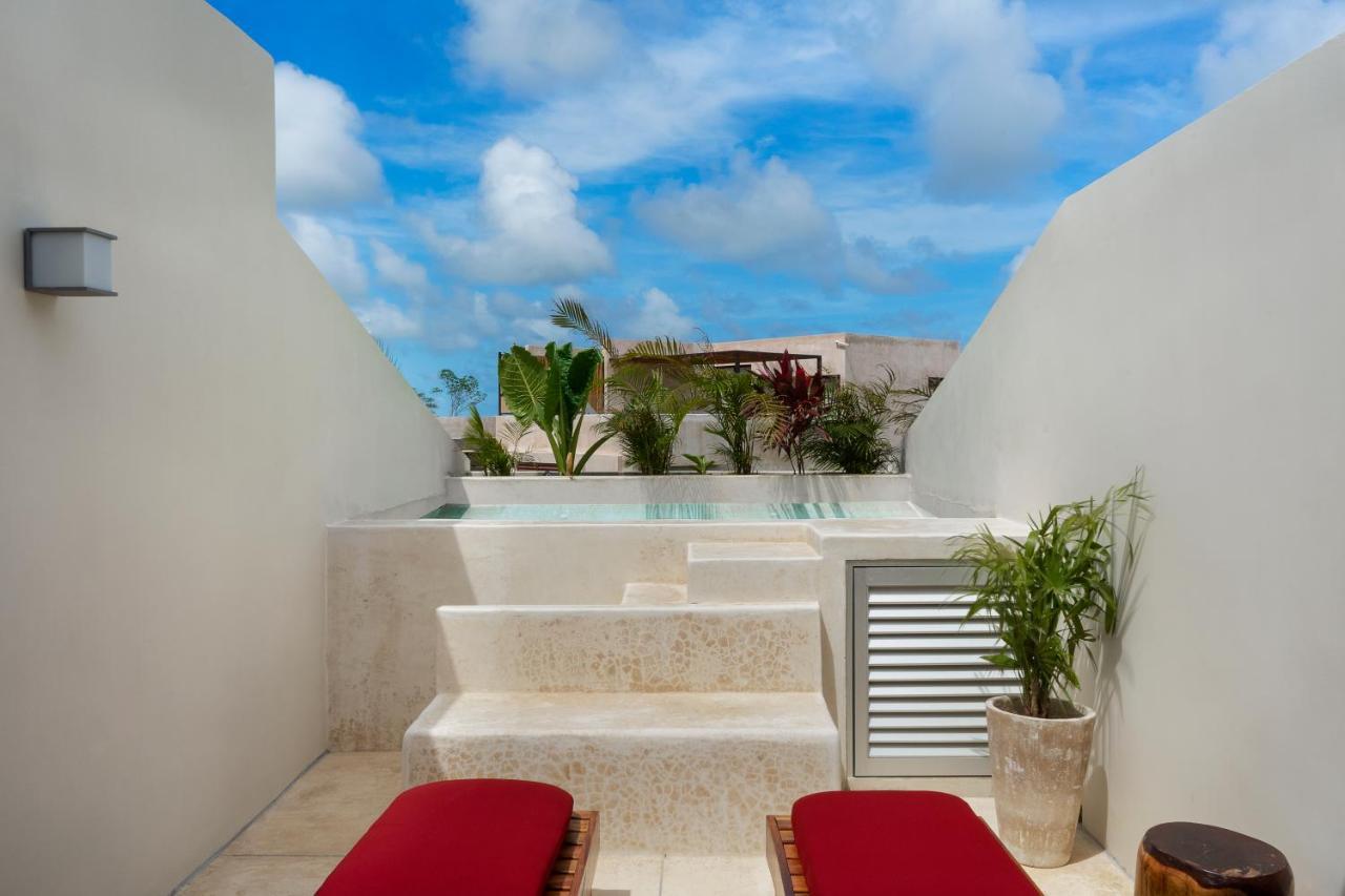 Private Pool And Roof Top For 3 In La Veleta Tulum Ngoại thất bức ảnh