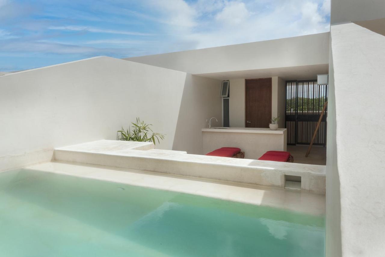 Private Pool And Roof Top For 3 In La Veleta Tulum Ngoại thất bức ảnh